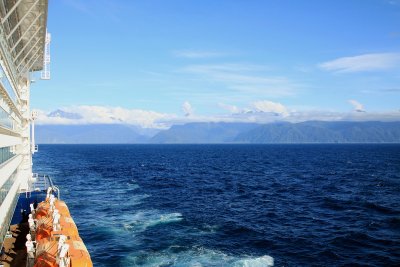 Leaving NZ from Milford Sound and the fiords to cross the Tasman Sea to Australia 3 nights and two days... 