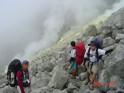 Mountaineering - Mt Apo Davao (boulders)