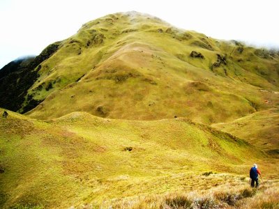 Lone climber...
