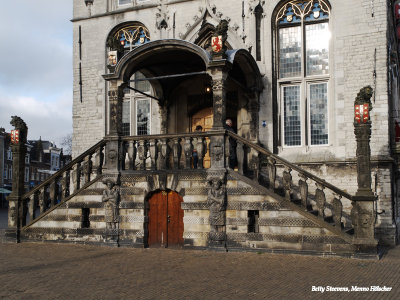 Bordes van het stadhuis