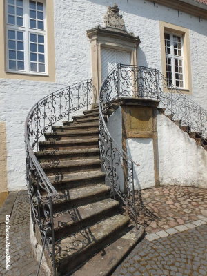Rheine - Falkenhof, the ceremonial stairs