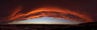 Bruce Smith - Sunset Chinook Arch Panorama