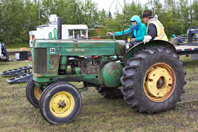 Bruce Smith - City Girl Driving Antique Tractor