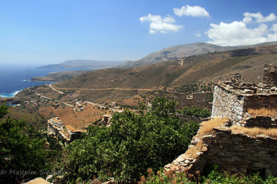 View from Vathia