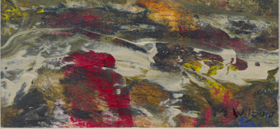 A very small acrylic