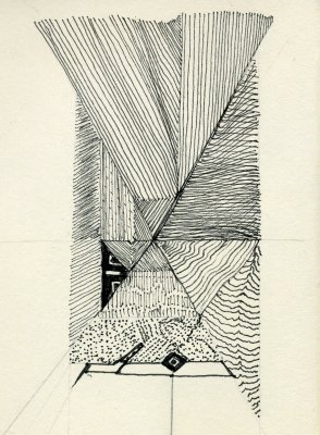 Ink lines.