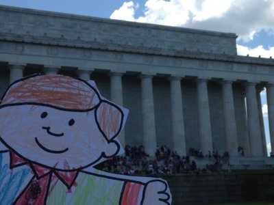 Back of Lincoln Memorial 
