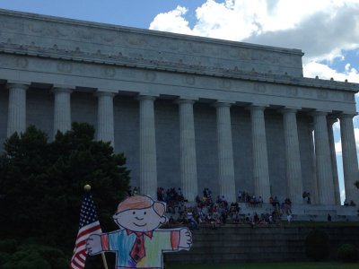 Back of Lincoln Memorial 3