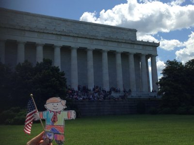 Back of Lincoln Memorial 4