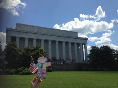 Back of Lincoln Memorial 6