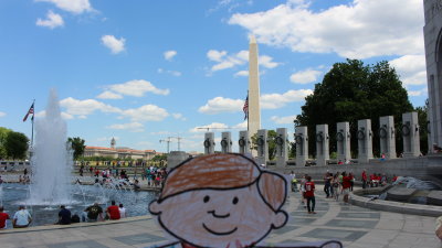 WW II Memorial - wide view