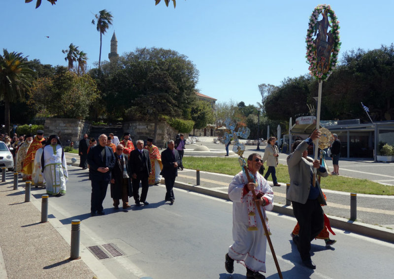 Easter parade in the town of Kos