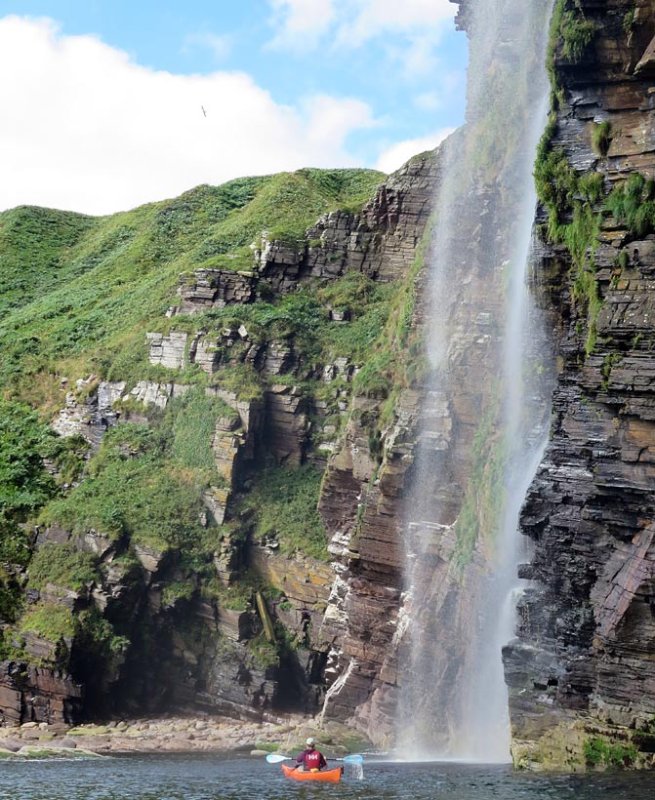 Aug 16 Waterfall south of An Dun