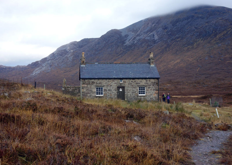 Dec 16 Bothy on aproach to An Ruadh Stac 