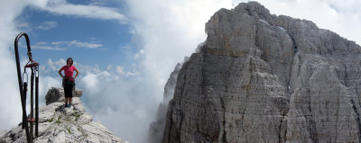 Basso none should speak about Dolomites climbing without having rung the bells on its (the Bassos) summit