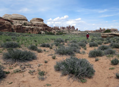 Great hiking in Ernies Country, Canyonlands NP
