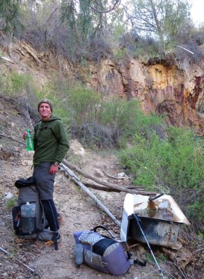 Precious water supply at Bullrush gorge