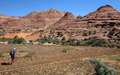 Heading towards Buckskin Gulch narrows