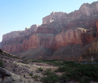 Cliffs above the Colorado
