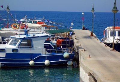 Myrtles jetty on Kalymnos