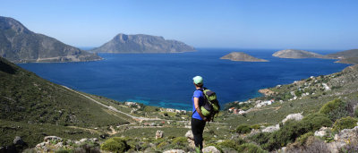 Looking to Telendos island