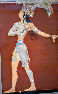 Minoan fresco Heraklion