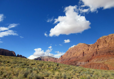 Open slopes above the Paria river