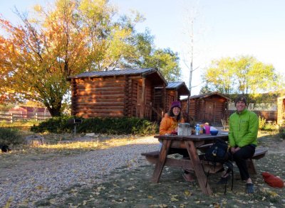 Camping at Escalant -outfitters