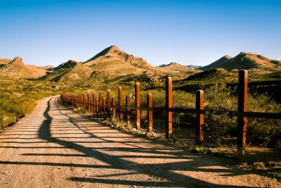 Mexico-US Border Fence