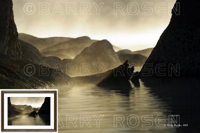 Lake Rocks at Sunrise M13_3424
