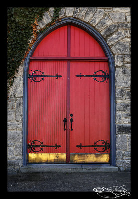 Two Red Doors