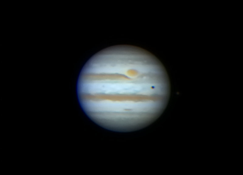 Jupiter with Satellites and Shadows