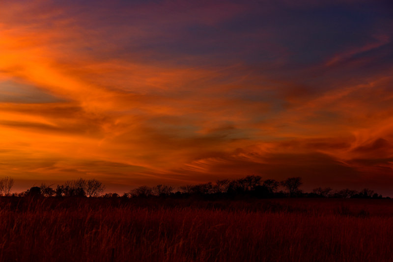 Sunset from Whitton Switch