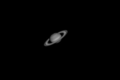 Saturn Through Amateur Telescope