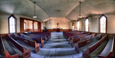 Mount Zion Church Interior (Color)