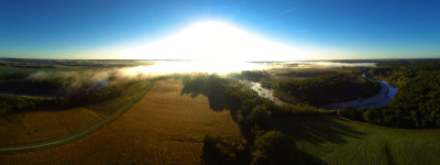 Elam Bend Morning Panorama
