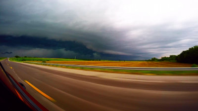 Gust Front from the Road
