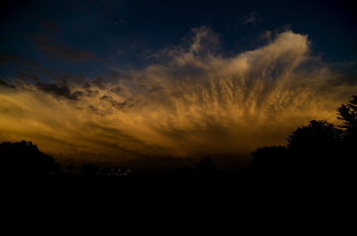 Sunset Anvil Cloud