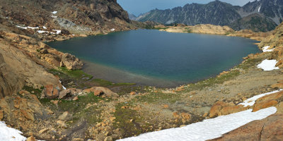 Ingalls Pass to Lake Ingalls