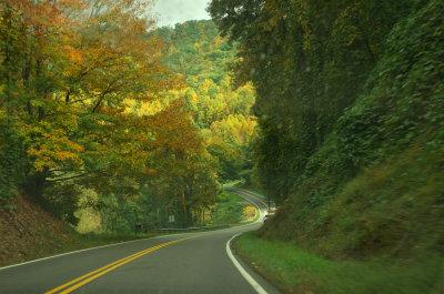 Highway 74 north of Andrew, NC