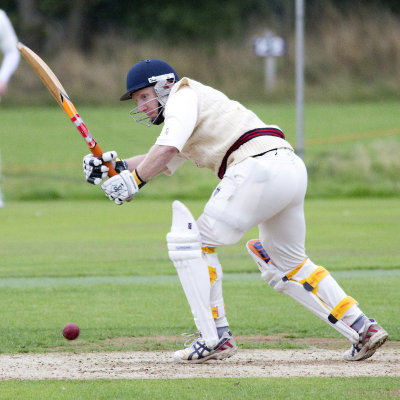 24. James Walker on his way to 13 off 7 balls