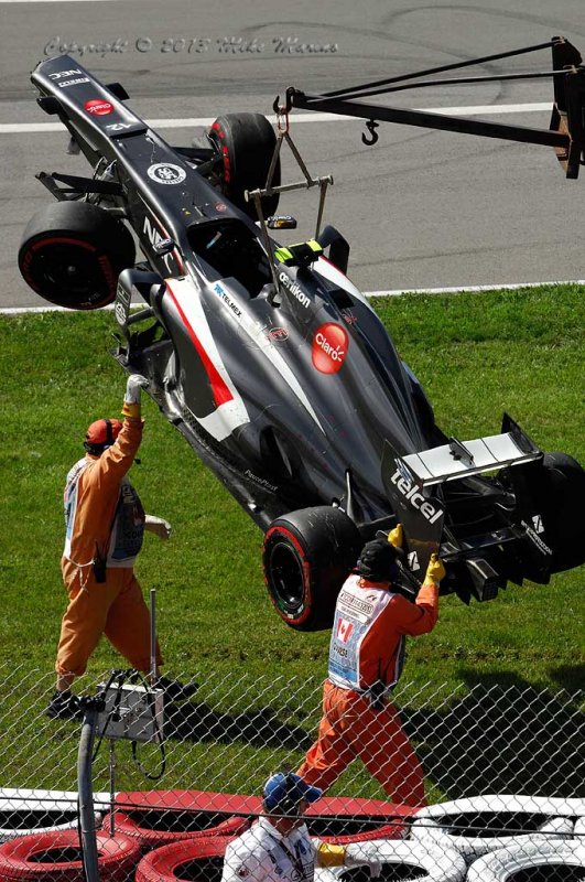 #12 E. Gutierrez - Sauber