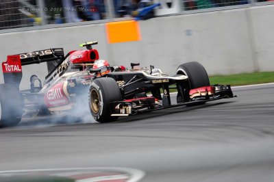 #8 R. Grosjean - Lotus F1