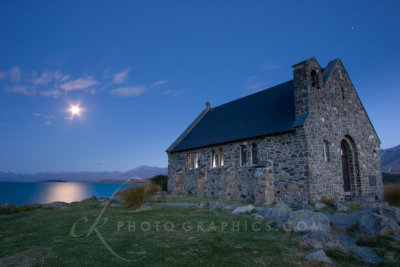 Church of the Good Shepherd Moon, Tekapo