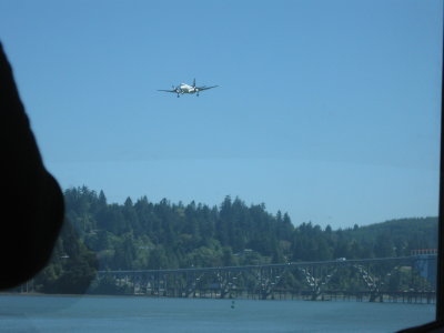 On approach to North Bend Or