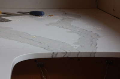 pattern in new countertop