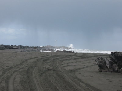 North Jetty 1.1.2017 - ocean end