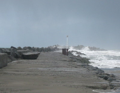 North Jetty 1.1.2017 - ocean end