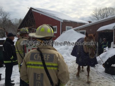 03/02/2015 Building Collapse / Animal Rescue Norwell MA