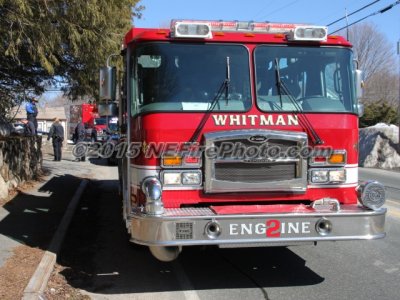 03/23/2015 Car vs Building Whitman MA